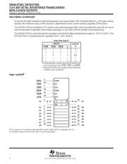 SN74LVT543DWR datasheet.datasheet_page 2