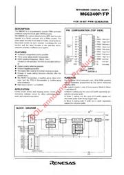 M66240FP datasheet.datasheet_page 4