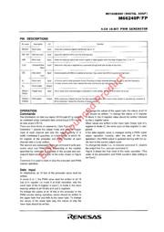 M66240FP datasheet.datasheet_page 5