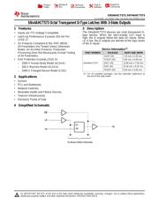 SN74AHCT573N datasheet.datasheet_page 1