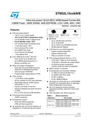 STM32L452CEU6 数据规格书 1