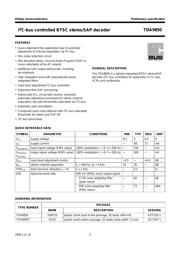 TDA9850 datasheet.datasheet_page 2