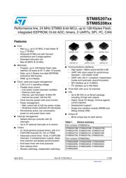 STM8S208MBT6 datasheet.datasheet_page 1