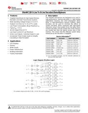 SN74HC138 datasheet.datasheet_page 1