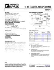 AD7678ACPRL datasheet.datasheet_page 1