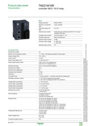 TM221M16R 数据规格书 1