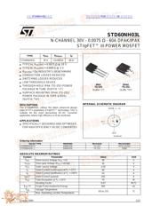 STD60NH03L datasheet.datasheet_page 1