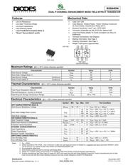 BSS84DW-7-F 数据规格书 1
