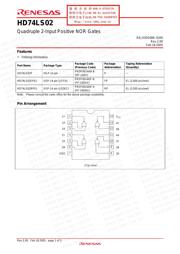 HD74LS38FP datasheet.datasheet_page 1