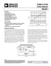 ADL5501AKSZ-R7 datasheet.datasheet_page 1