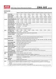 OWA-90E-12 datasheet.datasheet_page 2