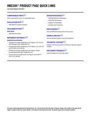 HMC584LP5ETR datasheet.datasheet_page 2