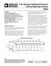 DAC08 数据规格书 1