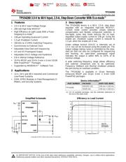 TPS54260DGQ 数据规格书 1
