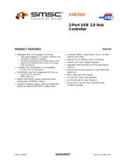 USB2502-AEZG 数据规格书 1