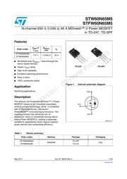 STW60N65M5 datasheet.datasheet_page 1