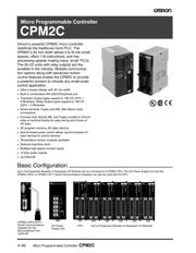 CPM2C-10CDT1M-D 数据规格书 1