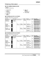 CPM2C-10CDT1M-D datasheet.datasheet_page 2