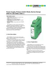 MINI-PS-100-240AC/24DC/1, 2938840 datasheet.datasheet_page 1