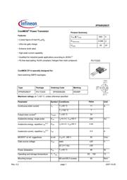 IPP60R299CP 数据规格书 1