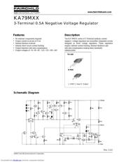 KA79M05R datasheet.datasheet_page 1