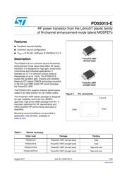 PD55015 Datenblatt PDF