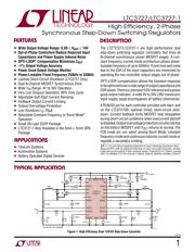 LTC3727EUH-1 数据规格书 1
