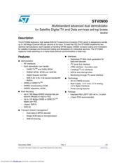 STV0900 数据规格书 1