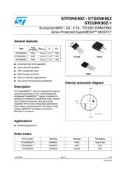 STP2NK90Z datasheet.datasheet_page 1