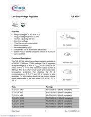 TLE4274DV50T datasheet.datasheet_page 1