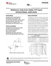 OPA656N datasheet.datasheet_page 1