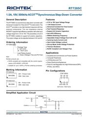 RT7285CGJ6 datasheet.datasheet_page 1