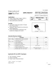 IRFB11N50 datasheet.datasheet_page 1