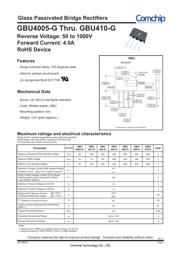 GBU406-G datasheet.datasheet_page 1