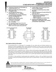 SN74CBT3125CRGYR 数据规格书 1