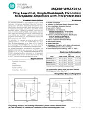 MAX9812LEXT+T datasheet.datasheet_page 1