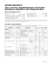 MAX9813HEKA+T datasheet.datasheet_page 2