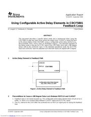 CDCF5801DBQRG4 datasheet.datasheet_page 1