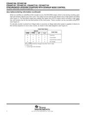 CD74HC190NSRE4 datasheet.datasheet_page 2