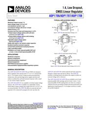 ADP1707ACPZ-3.3-R7 数据规格书 1