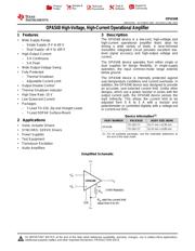 OPA548T Datenblatt PDF