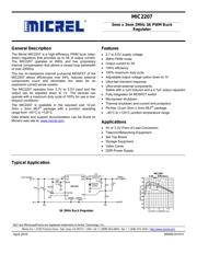 MIC2207YML-EV 数据规格书 1