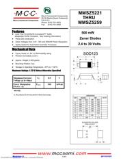 MMSZ5258B-TP 数据规格书 1