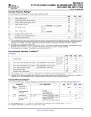 MAX3221MDBREP datasheet.datasheet_page 3