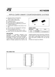 MC14020BCPG Datenblatt PDF