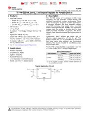 TLV70033DDCT Datenblatt PDF