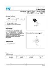 STF40NF06 datasheet.datasheet_page 1