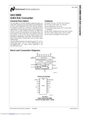 DAC0808LCN/NOPB datasheet.datasheet_page 1