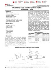 OPA2340EA/2K5 Datenblatt PDF