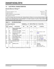 24LC014-E/SN datasheet.datasheet_page 2